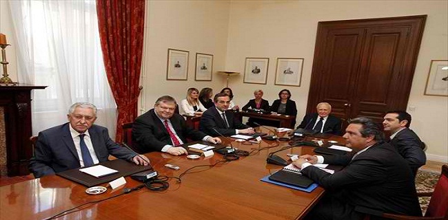 Δείτε τις δηλώσεις των αρχηγών για την συνάντηση «ναυάγιο» και τις νέες εκλογές… Διακρίνετε κάτι στα μάτια τους;