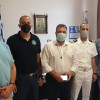 Επίσκεψη Στ. Αραχωβίτη και κλιμακίου του ΣΥΡΙΖΑ-ΠΣ Λακωνίας στο Λιμεναρχείο Γυθείου